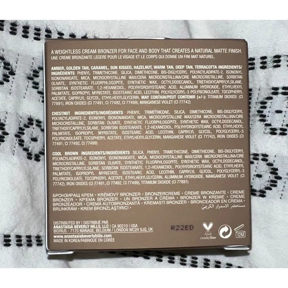 Anastasia Beverly Hills - Cream Bronzer - Amber